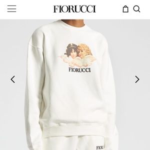 Fiorucci Angels Sweatshirt White